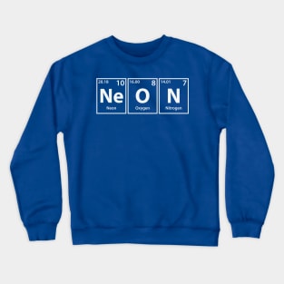 Neon (Ne-O-N) Periodic Elements Spelling Crewneck Sweatshirt